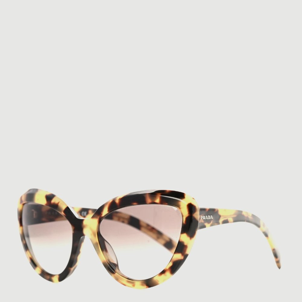 PRADA | Cat Eye Sunglasses | SPR 08R | Tortoise | w/Tori Burch Case